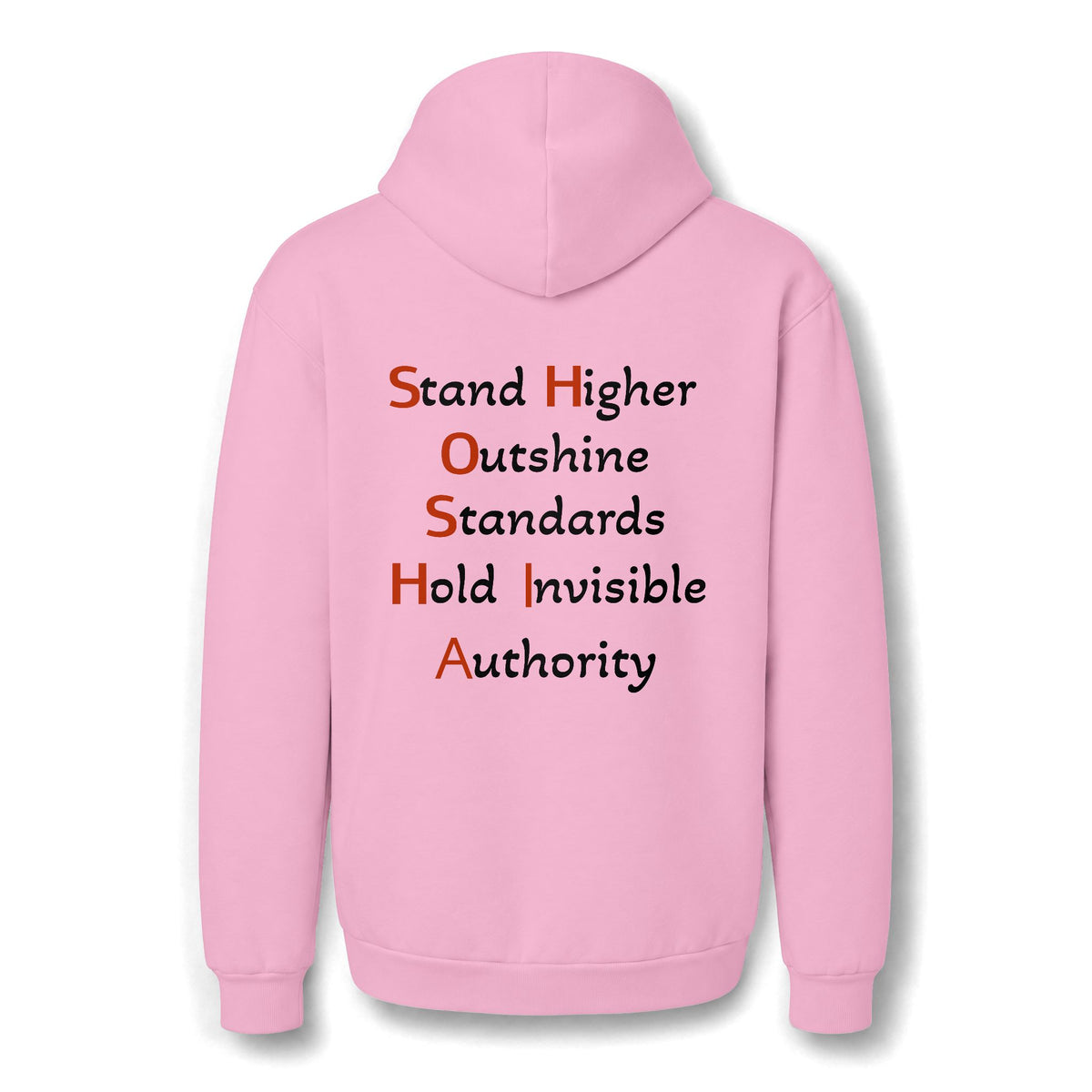 Stand Higher Inspirational Zip-Up Hoodie