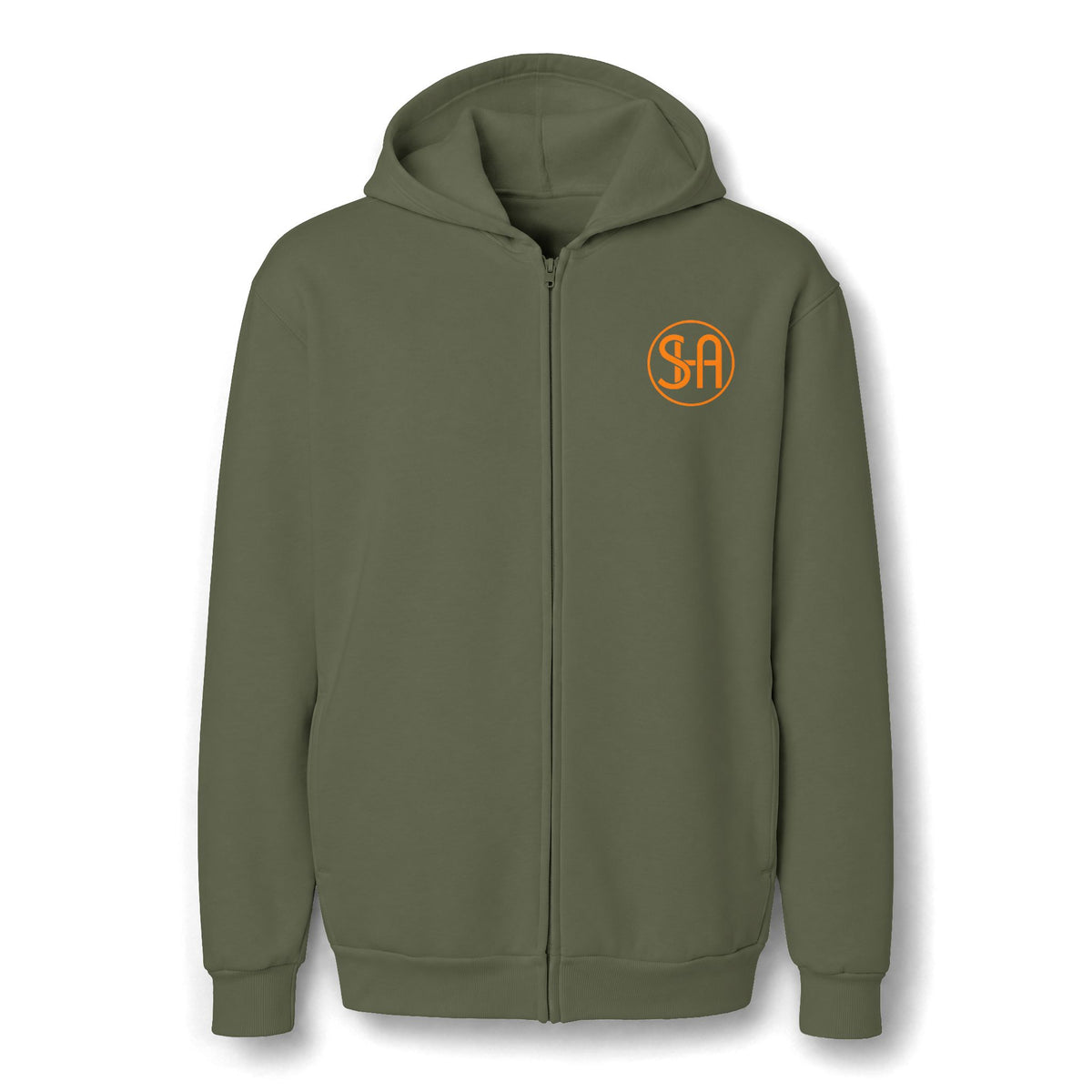 Stand Higher Inspirational Zip-Up Hoodie
