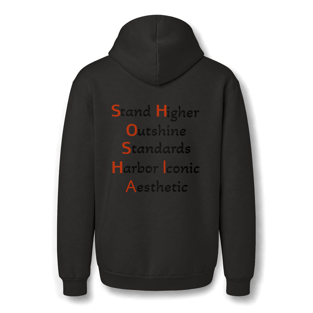 Sweat à capuche zippé inspirant Stand Higher
